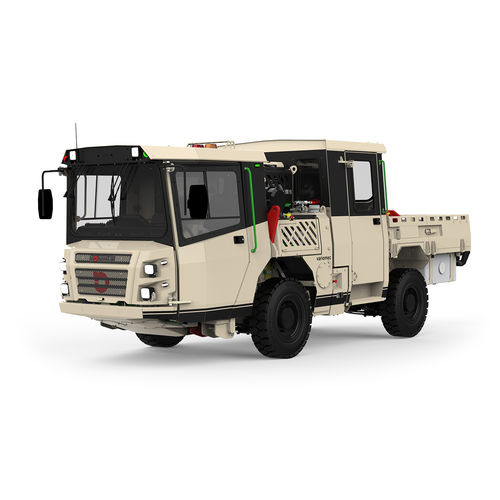 Véhicule pour le transport de matériel - VARIOMEC XS 035 CREW - Normet - souterrain / électrique