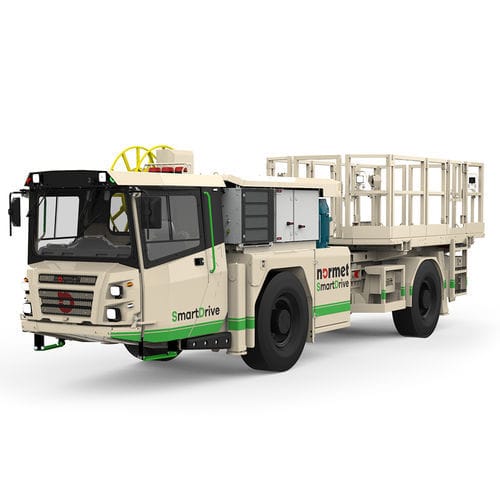 Nacelle élévatrice à ciseaux sur camion - UTILIFT MF 540 SD - Normet - électrique / pour mine souterraine