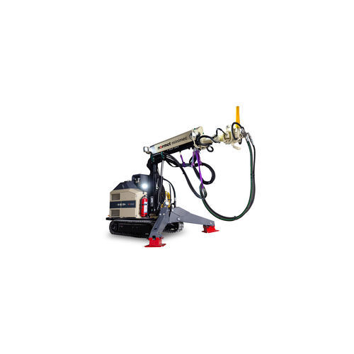 Machine à projeter béton - MINIMEC - Normet - à moteur diesel / hydraulique