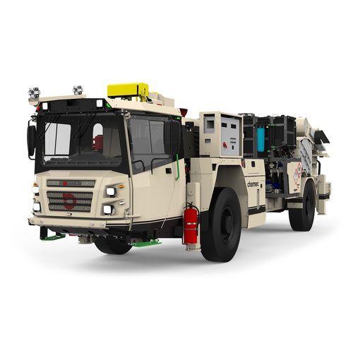 Véhicule souterrain - CHARMEC REVO LF 600 V(E) - Normet - pour percement de tunnel / électrique