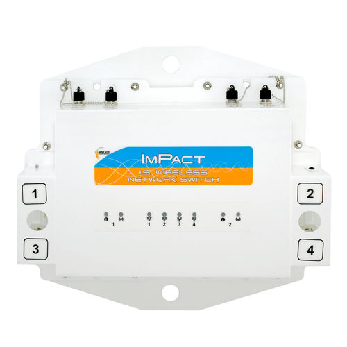 Commutateur Ethernet 4 ports - NS40 - Mine Site Technologies Pty Limited - à liaison sans fil / mural / robuste