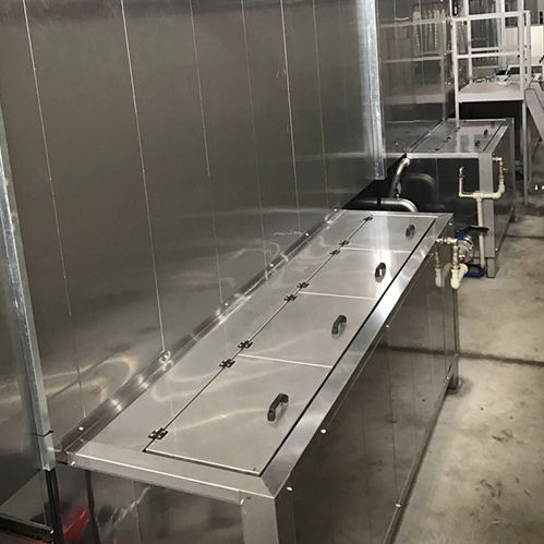 Ligne de lavage à eau - STR TEKNIK MAKINA - à solvant / par aspersion / automatique