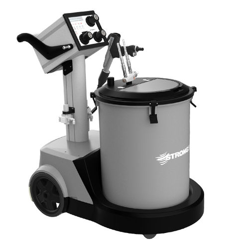 Machine de poudrage avec pistolet électrostatique - New Elite - STR TEKNIK MAKINA
