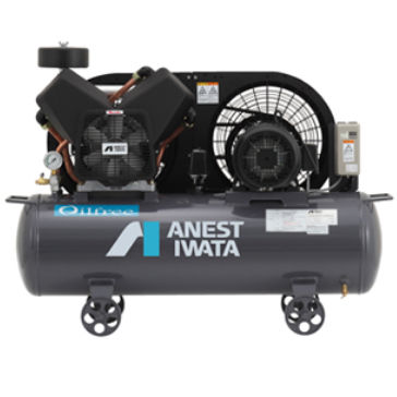 Compresseur à piston - TFU, TFP - Anest Iwata - d'air / à moteur électrique / sur roulette