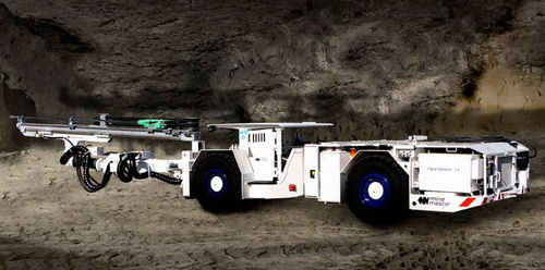Foreuse de trous de dynamitage - Face Master 1.4 - Mine Master - sur roues / rotative / hydraulique