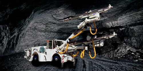 Foreuse multifonction - Face Master 2.8 CC - Mine Master - sur roues / rotative / télécommandée