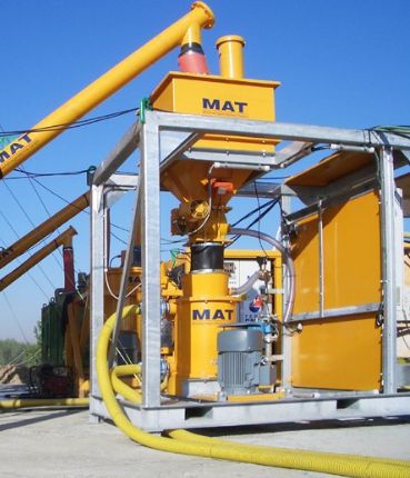 Transporteur malaxeur de mortier - BAUER Maschinen GmbH