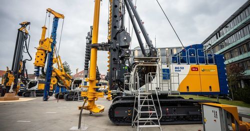 Foreuse de stabilisation - BG 50 BT 145 - BAUER Maschinen GmbH - multifonction