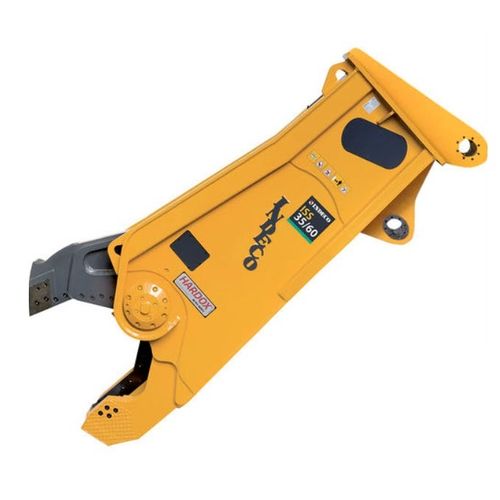 Cisaille de démolition hydraulique - ISS 35/60 - INDECO - pour excavatrice / pour ferraille