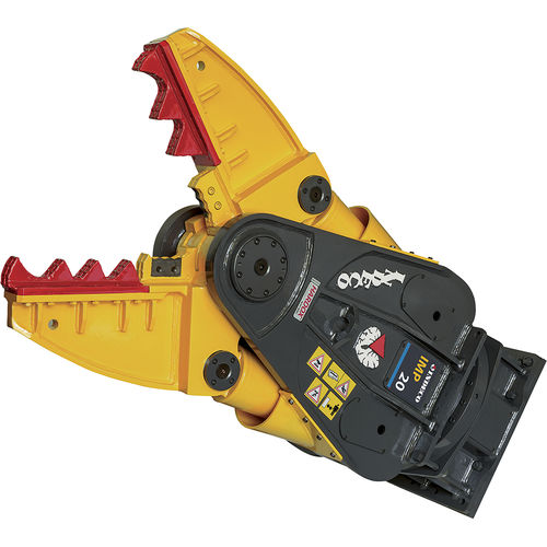 Pince hydraulique de démolition pour béton - IMP 20 - INDECO - pour bâtiment / pour pelle hydraulique