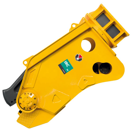 Cisaille casse rail hydraulique - IRC 30 - INDECO - pour excavatrice / pour chemin de fer / pour applications ferroviaires