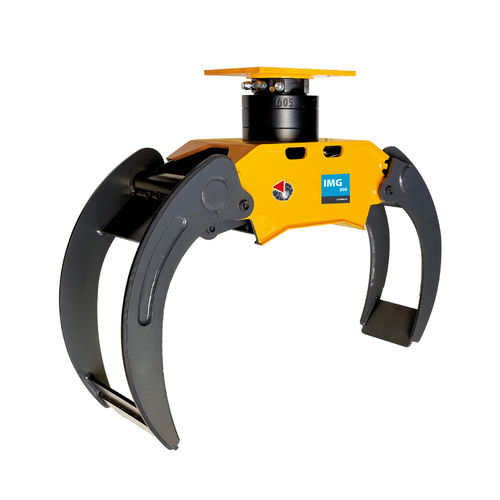 Grappin hydraulique - IMG 300 - INDECO - pour excavatrice / rotatif