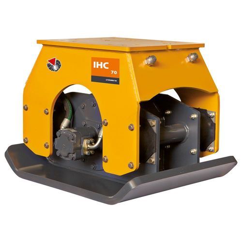 Plaque vibrante fixe - IHC 70 - INDECO - pour excavatrice / de compactage