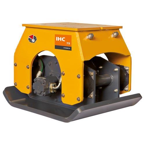 Plaque vibrante fixe - IHC 75 - INDECO - pour excavatrice / de compactage