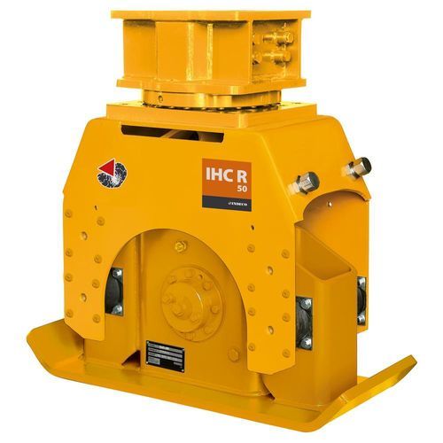 Plaque vibrante rotatif - IHC R 50 - INDECO - pour excavatrice / de compactage