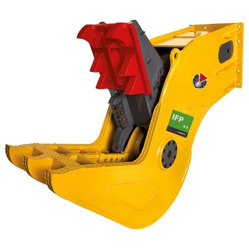 Pince hydraulique de démolition pour béton - IFP 8 X - INDECO - pour démolition primaire / pour pelle hydraulique