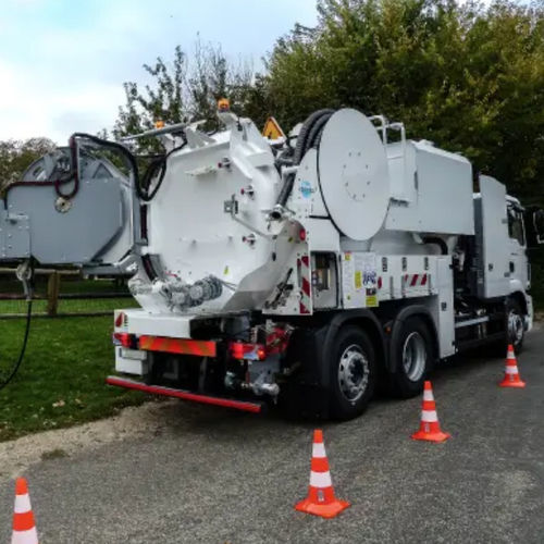 Camion hydrocureur - CLEANFOS - RIVARD - pour la maintenance