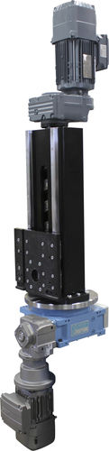 Plateau diviseur entraîné par moteur - LIFT AND ROTATE - Motion Index Drives, Inc. - vertical / à grande précision / à crémaillère