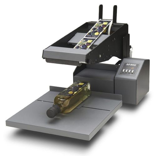 Applicateur d'étiquettes semi-automatique - AP550 - Primera Technology - pour caisses / de sacs / d'étain