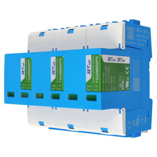 Parafoudre pour installation photovoltaïque - SD25TS series - Xiamen SET electronics Co.,Ltd - classe II / classe I / pour alimentation électrique