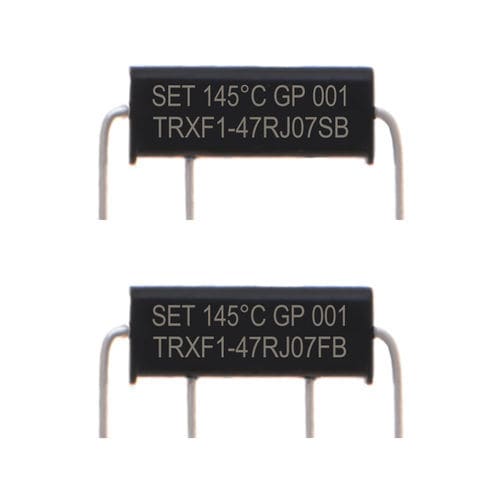 Résistance bobinée - TRXF1 series - Xiamen SET electronics Co.,Ltd - contre les surintensités / intégrée / à insérer