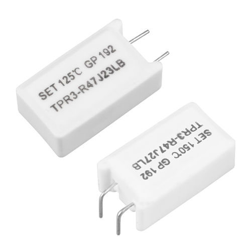 Résistance bobinée - TPR3 series - Xiamen SET electronics Co.,Ltd - de puissance / résistante aux courts-circuits / à boîtier en céramique