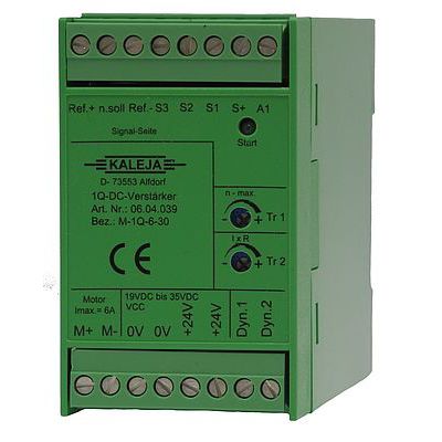 Contrôleur de vitesse à balais - M-1Q-6-30 - KALEJA GmbH - DC / à entrées numériques / à entrée analogique