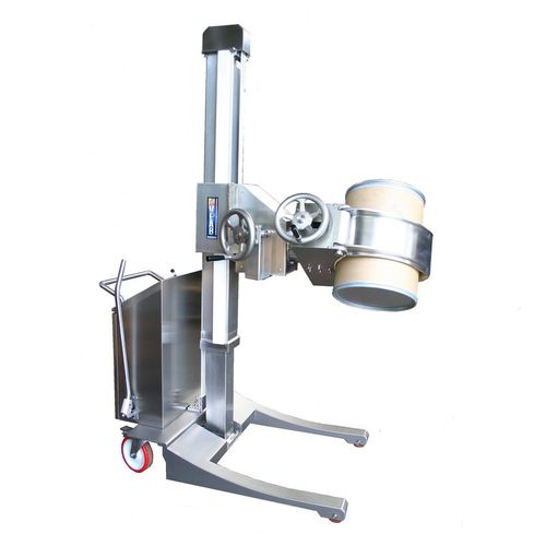 Gerbeur retourneur de fût - BS120 DVLP - VEAB - hydraulique / pneumatique / à conducteur accompagnant
