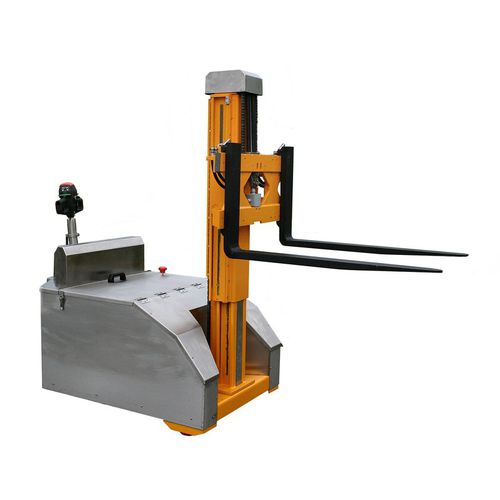 Gerbeur électrique - BS106 - VEAB - hydraulique / accompagnant / 24 V
