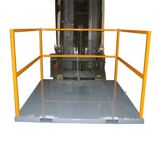 Plateforme élévatrice montée sur chariot élevateur - BS100 PALLET - VEAB
