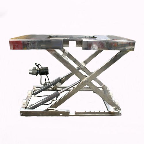 Table élévatrice à ciseaux - BS130 - VEAB - hydraulique / électrique / stationnaire