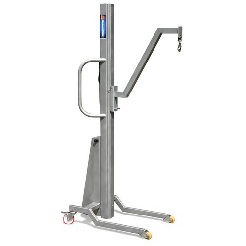 Système de levage électrique - BS120 SL G - VEAB - à colonnes / mobile / avec crochet intégré