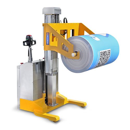 Gerbeur pour manutention de bobines - BS120 ET - VEAB - électrique / accompagnant / pour élévation