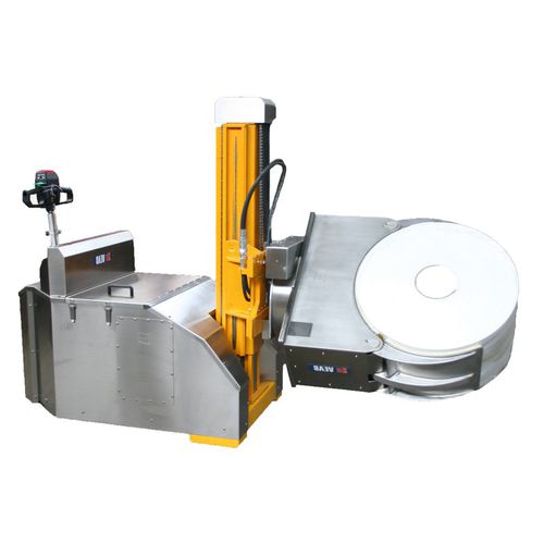 Basculeur de bobines - BS106 DVLI BOBINE - VEAB - électrohydraulique / mobile / élévateur