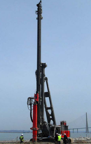 Système soil mixing wall SMW - CSM - TEC System