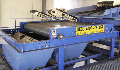Séparateur de métaux - R-INOX series - Regulator Cetrisa - magnétique à tambour / pour l'industrie du recyclage / haute intensité