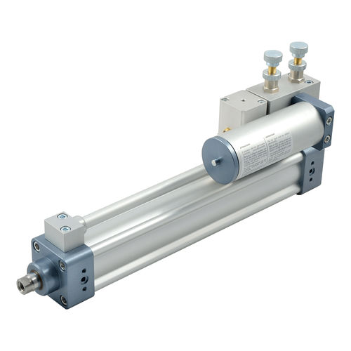 Vérin hydraulique - BRK  - METAL WORK - pneumatique / à tige / en aluminium anodisé