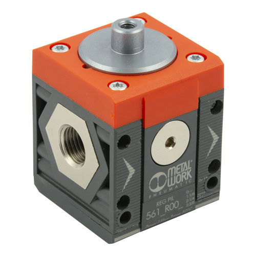 Régulateur de pression pour air - REG SY   - METAL WORK - à diaphragme / mono-étagé / en aluminium anodisé