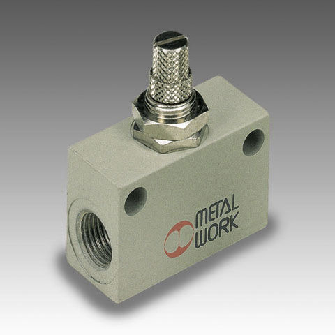 Régulateur de débit volumétrique - RFL U  - METAL WORK - pneumatique / manuel