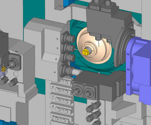 Logiciel de programmation - Swiss-Style - ESPRIT by DP Technology - de simulation / de commande / de CAO