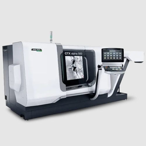 Centre de tournage CNC - CTX alpha 500 - DMG MORI - 3 axes / universel / pour applications automobiles
