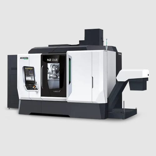 Centre de tournage-fraisage CNC - NZ DUE - DMG MORI - horizontal / 3 axes / à deux broches