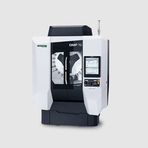 Centre d'usinage 3 axes - DMP 70 - DMG MORI - vertical / pour l'aérospatiale / pour applications médicales