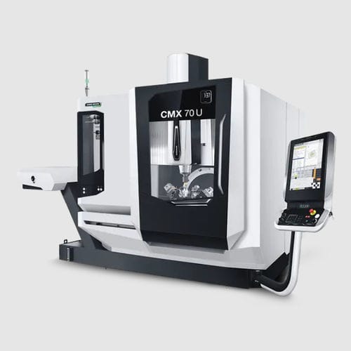 Centre d'usinage 5 axes - CMX 70 U - DMG MORI - vertical / à table rotative / 30 outils