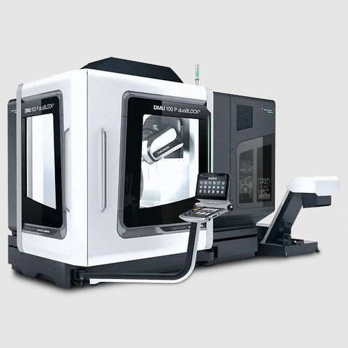 Centre d'usinage 5 axes - DMU 100 P (FD) duoBLOCK - DMG MORI - vertical / de découpe / compact