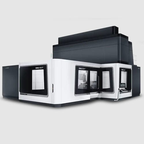 Centre d'usinage 5 axes - DMU 600 P (FD) - DMG MORI - universel / à table double / pour pièce de grande dimension