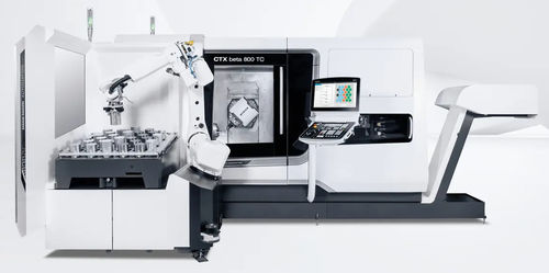 Cellule robotisée de manutention - Robo2Go  - DMG MORI - pour centre de tournage