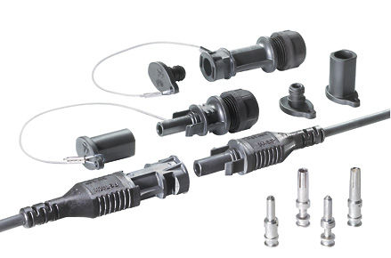Connecteur d'alimentation électrique - gesis® PST - WIELAND ELECTRIC - circulaire / à baïonnette / pour applications photovoltaïques