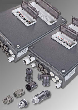 Connecteur d'alimentation électrique - gesis® RST - WIELAND ELECTRIC - circulaire / à baïonnette / pour applications photovoltaïques