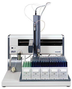 Station de manipulation de liquides de laboratoire - max. 200 ml/min | GX-271 - Gilson international